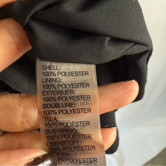 Shani Lace-Trim Crepe Fit & Flare Dress size:USA 10 - Picture 11 of 17